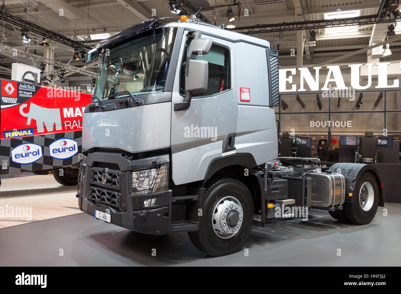 HANNOVER, Germania - Sep 21, 2016: Renault Trucks C460 Optitrack 4x2 all'International Motor Show per i veicoli commerciali. Foto Stock