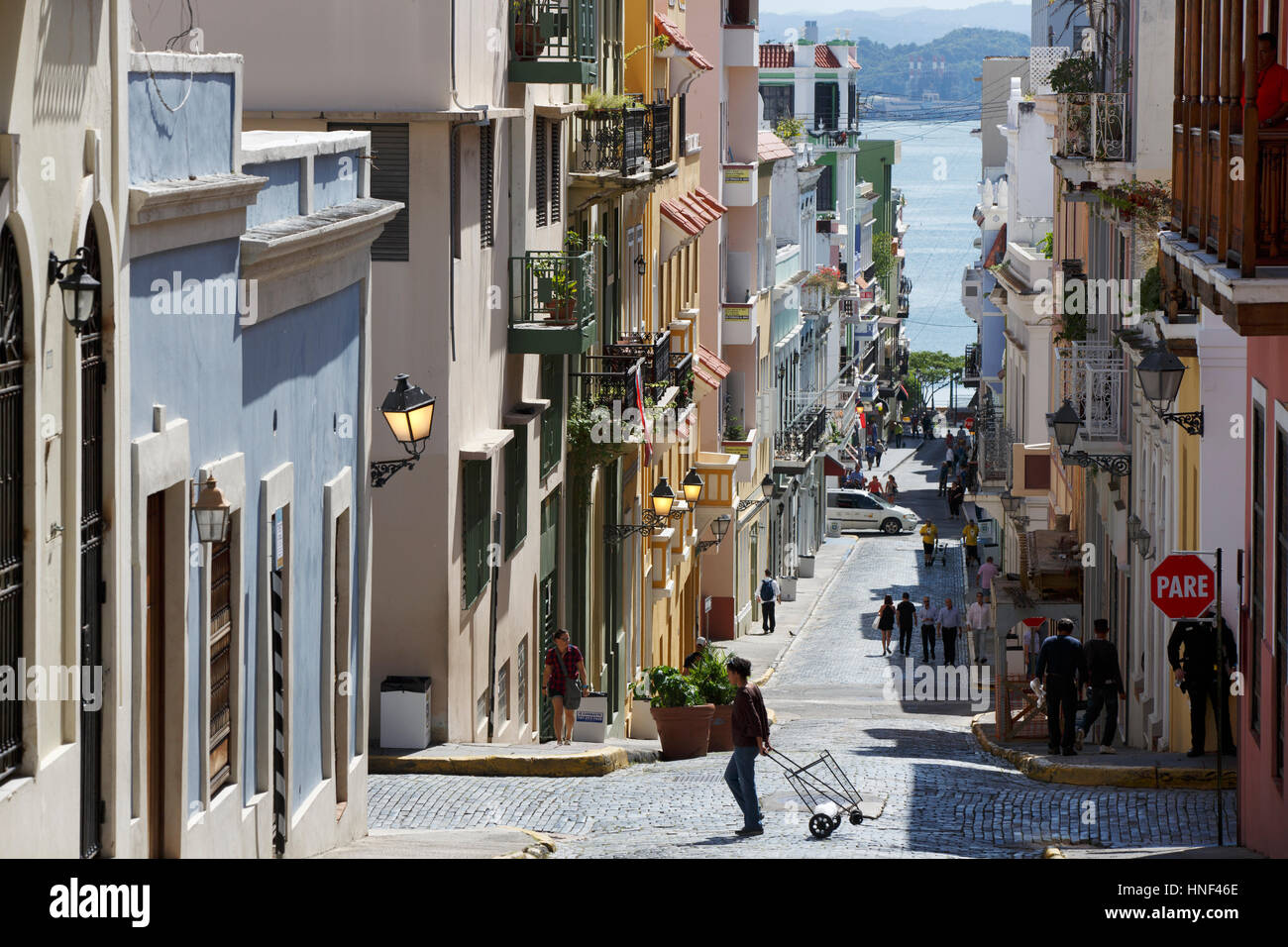 San Juan, Puerto Rico Foto Stock