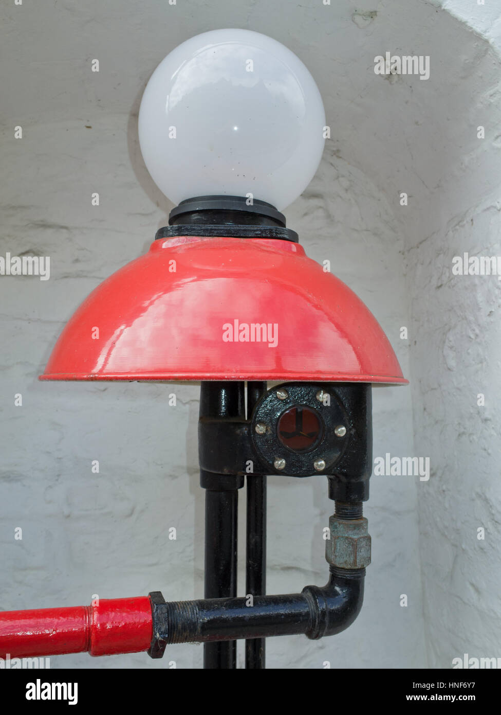 Vecchia Pompa di alimentazione di benzina Beverley East Yorkshire Regno Unito Foto Stock