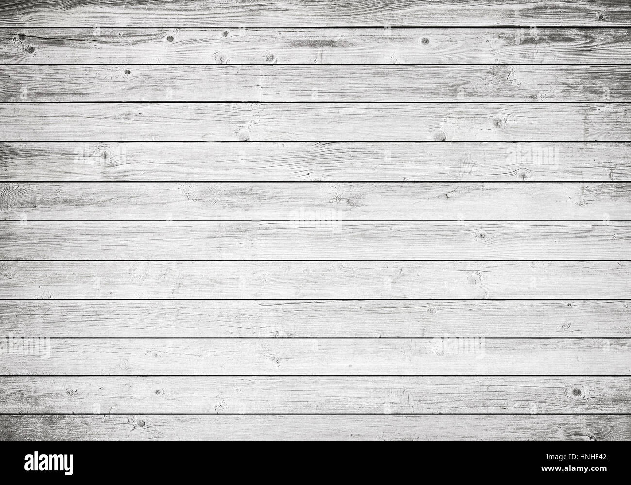 White tavole di legno, il piano portapaziente, la superficie del pavimento o parete. Foto Stock