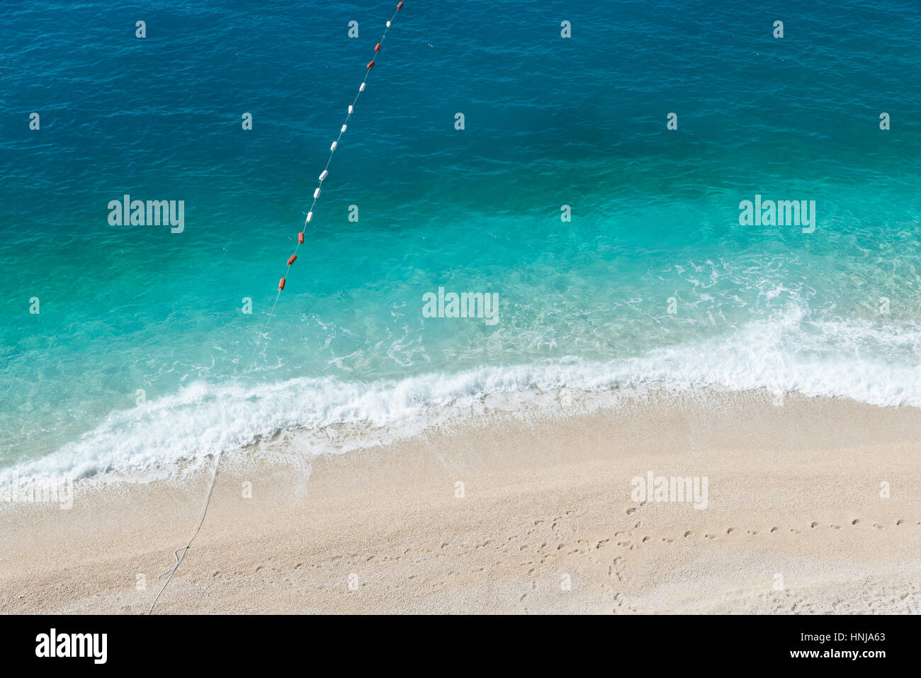 Spiaggia di Kaputas, Lyric costa della Turchia Foto Stock