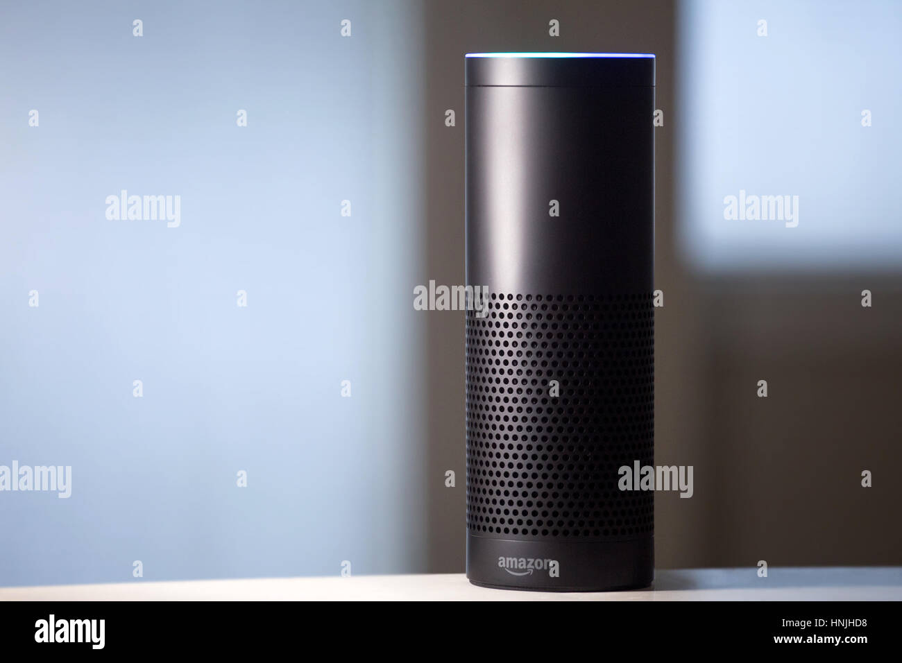 Amazon eco sistema di riconoscimento vocale Foto Stock