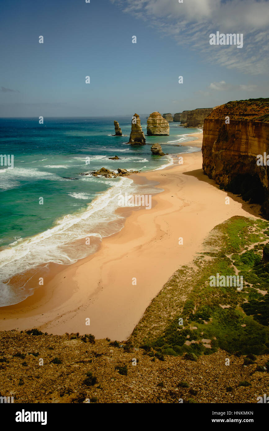 Dodici apostoli sulla Great Ocean Road, Victoria, Australia Foto Stock