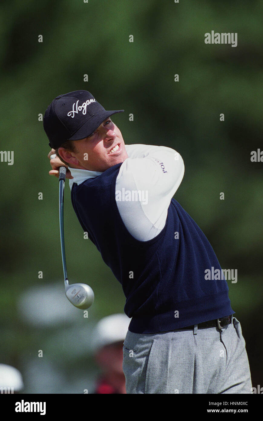 JUSTIN LEONARD BRITISH OPEN CARNOUSTIE 16 Luglio 1999 Foto Stock