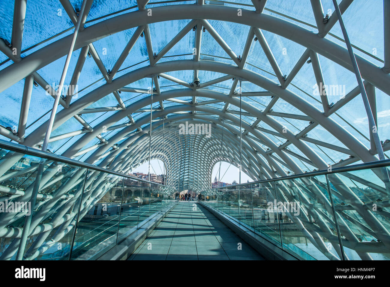 Ponte di pesche, di Tbilisi Foto Stock