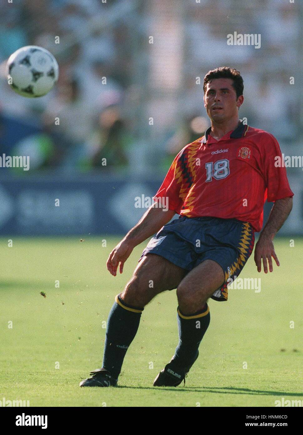 RAFAEL ALKORTA SPAGNA & real madrid FC 28 Febbraio 1996 Foto Stock