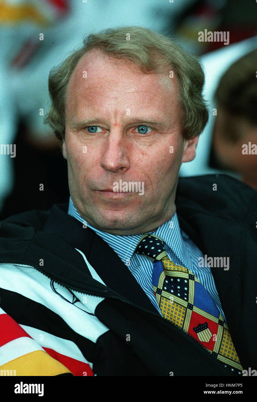 BERTI VOGTS manager del calcio tedesco 06 Giugno 1996 Foto Stock