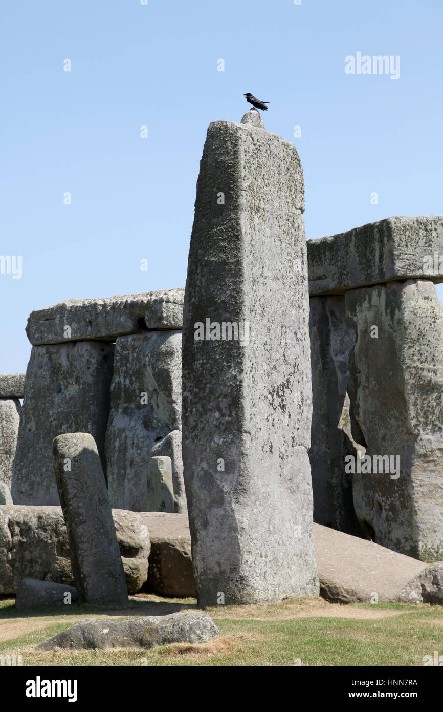 Stonehenge Inghilterra mistero preistorico Foto Stock
