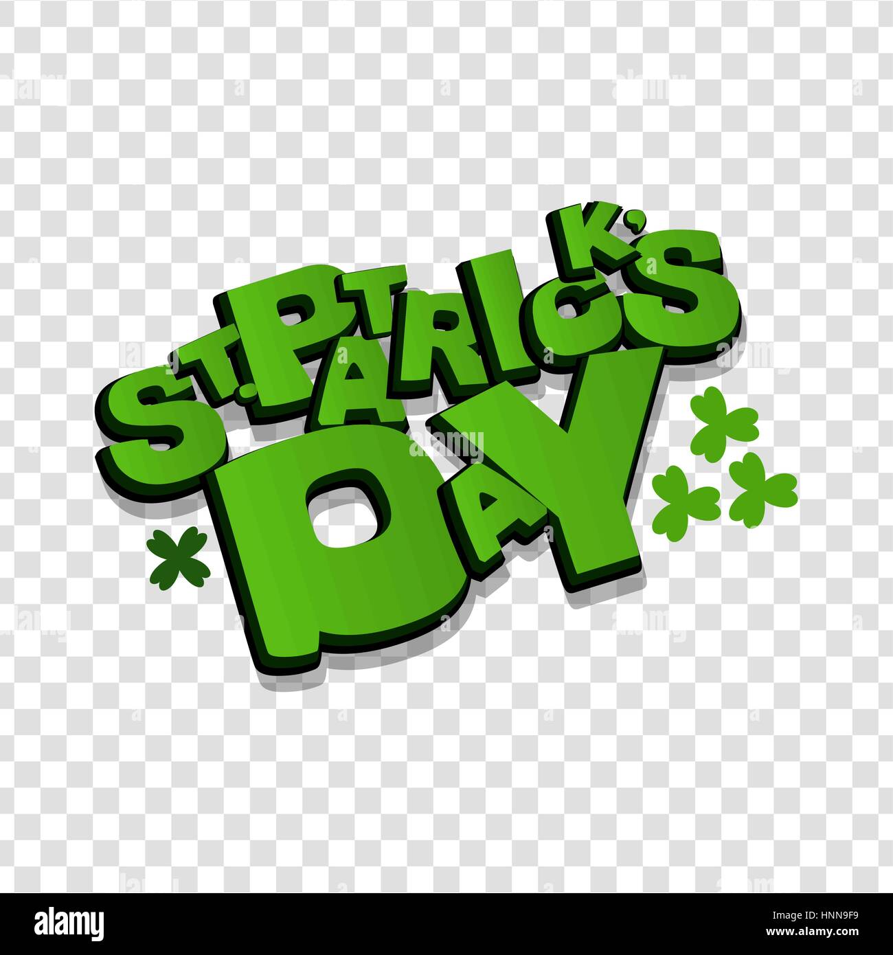 Fumetto cartoon St Patrick Day Illustrazione Vettoriale
