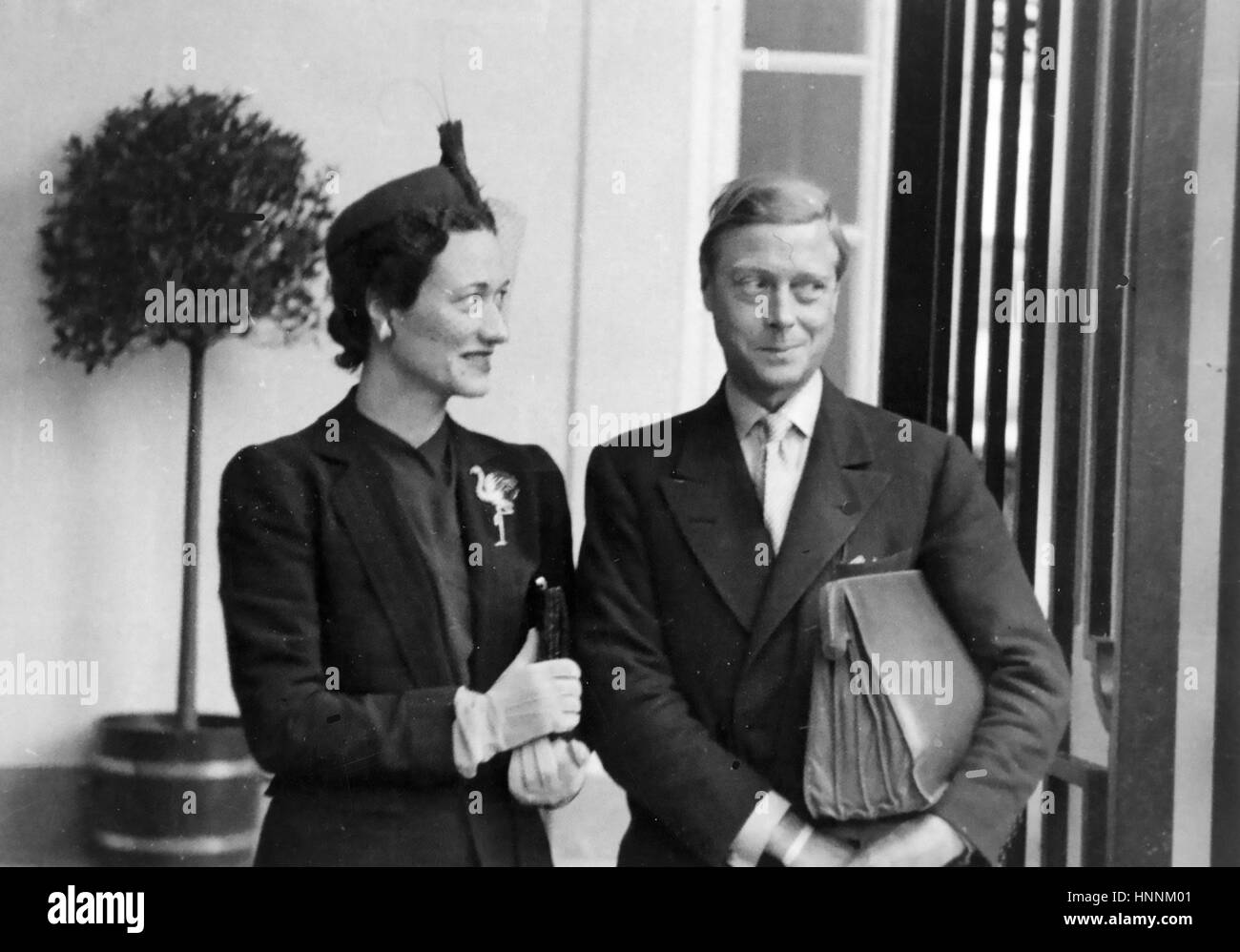 Il Duca e la duchessa di Windsor circa 1936 Foto Stock