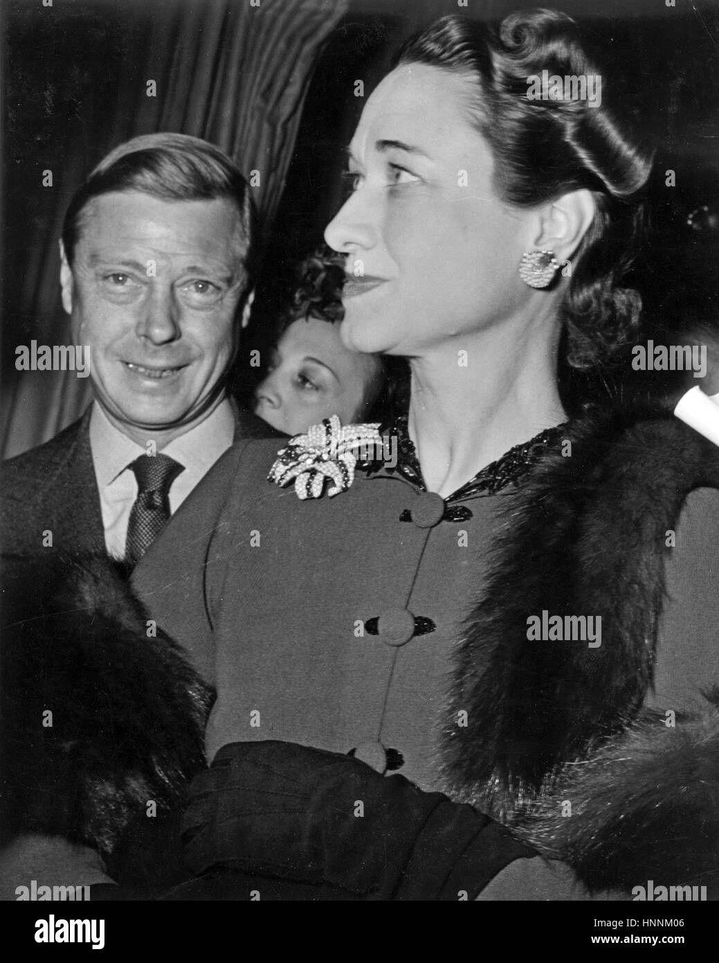 Il Duca e la duchessa di Windsor in New York, Ottobre 1941 Foto Stock