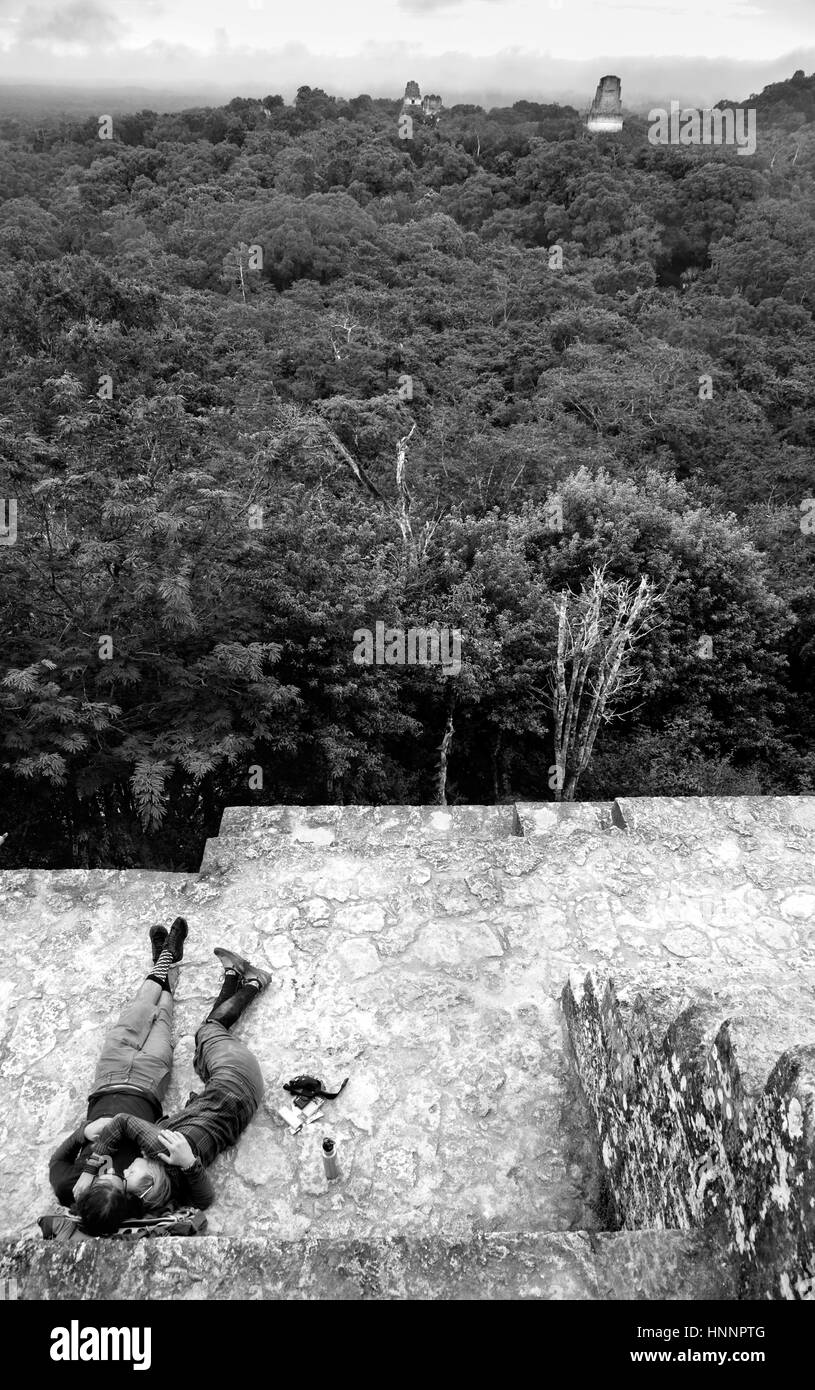 Tikal, Guatemala Foto Stock