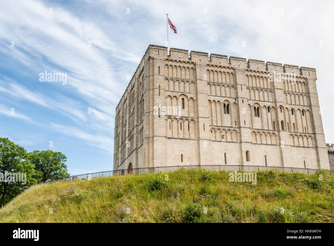 Norwich Castle Museum & Art Gallery, Norfolk, Inghilterra, Regno Unito Foto Stock