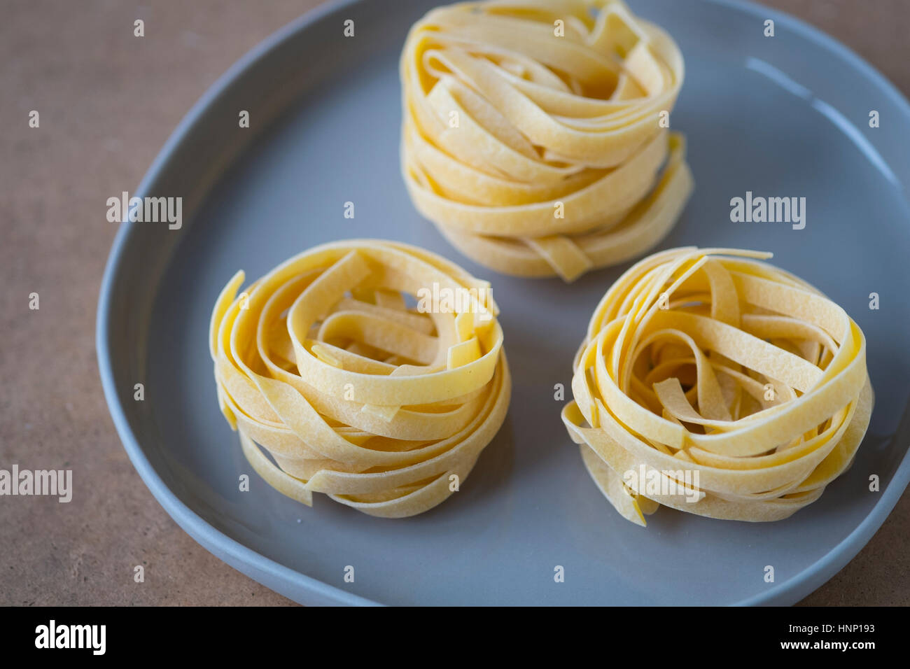 Tagliatelle Foto Stock