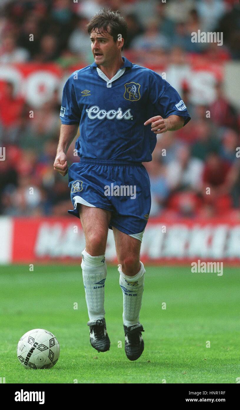 STEVE CLARKE Chelsea FC 10 Agosto 1996 Foto Stock