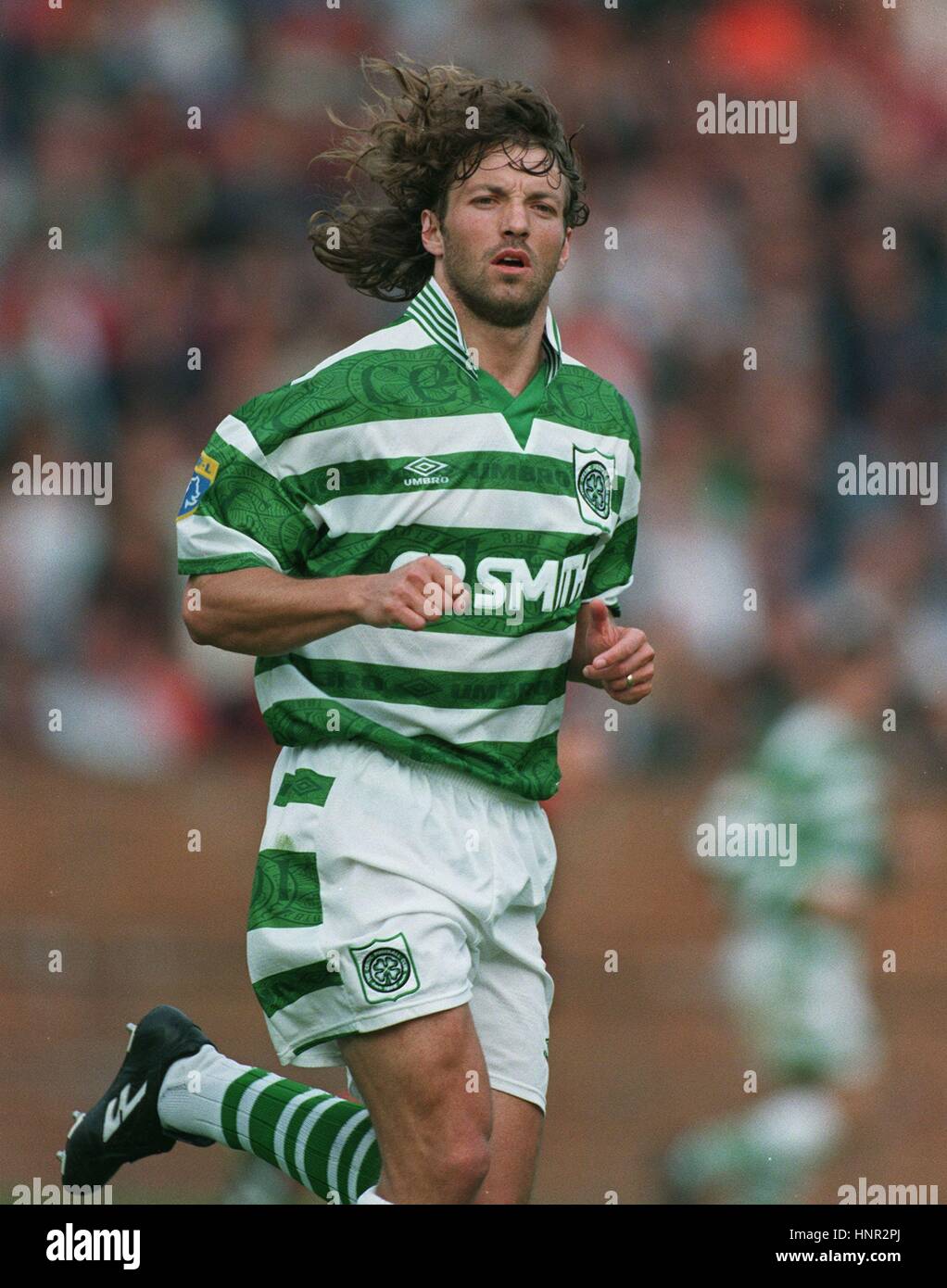 JORGE CADETE Glasgow Celtic FC 15 Settembre 1996 Foto Stock