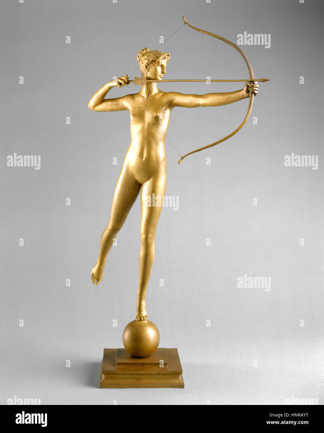 Diana, scultura in bronzo di Augustus Saint-Gaudens Foto Stock