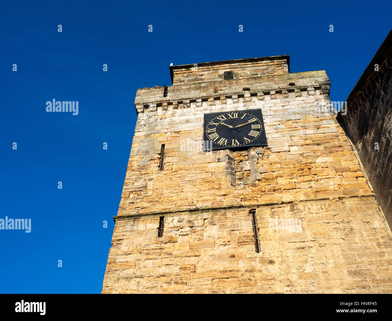 Torre dell Orologio a Kirkcaldy vecchio Kirk su Kirk Wynd Kirkcaldy Fife Scozia Scotland Foto Stock