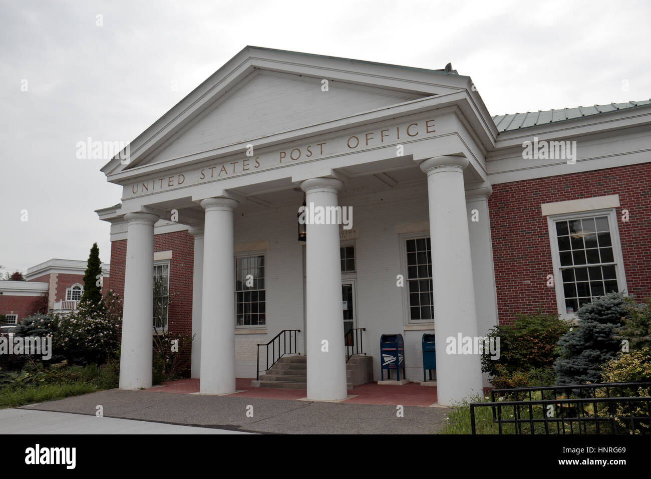 La US Post Office in Great Barrington, Berkshire County, Massachusetts, Stati Uniti. Foto Stock