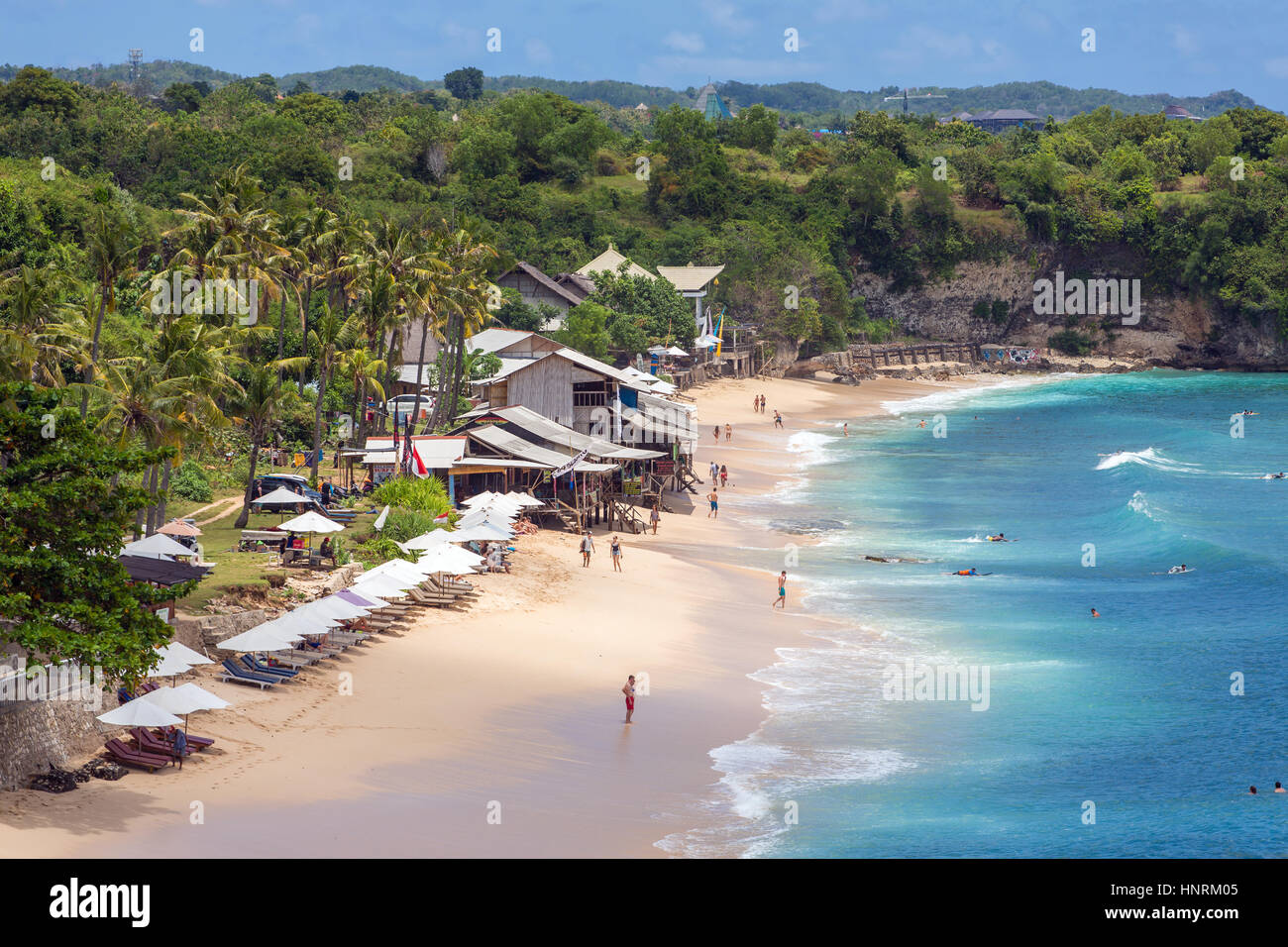 Balangan spiaggia di Bali, Indonesia Foto Stock