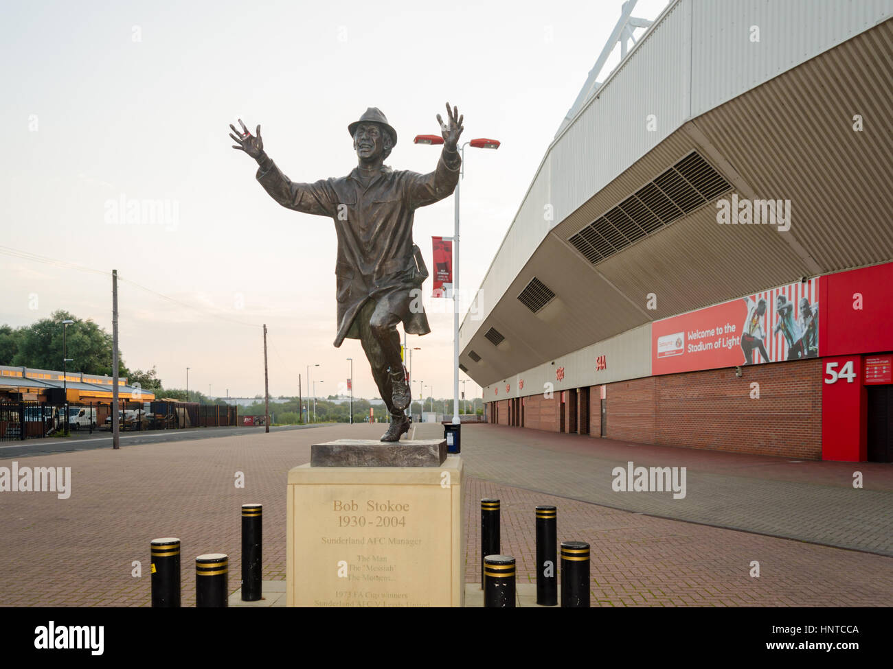 Lo stadio di luce, Sunderland Foto Stock