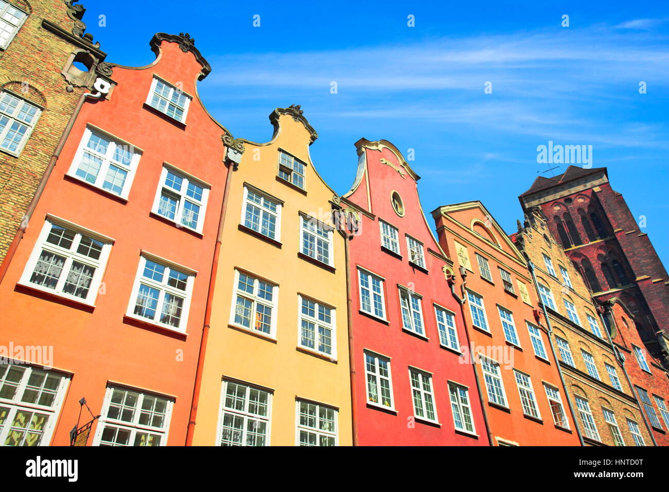 Città vecchia di Gdansk, Polonia, Europa Foto Stock