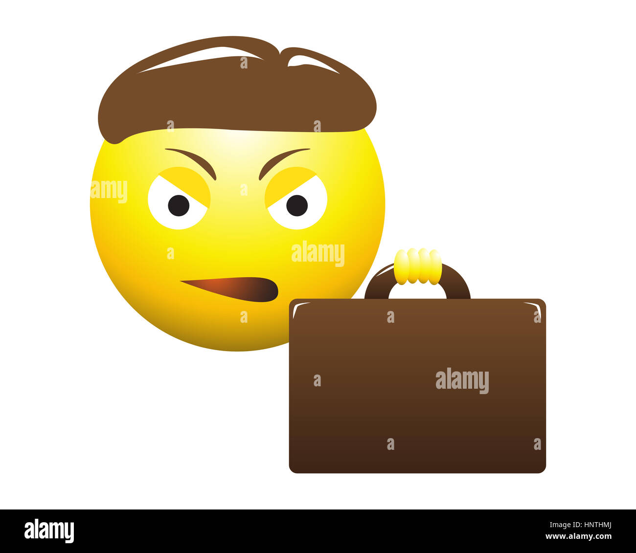 Emoji infastidito immagini e fotografie stock ad alta risoluzione - Alamy
