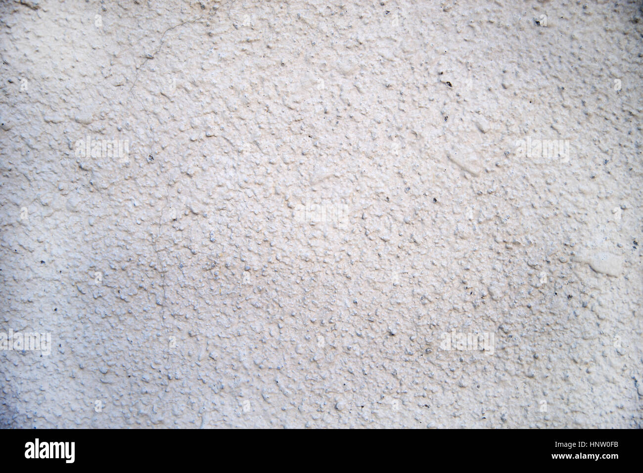 La texture del dipinto di bianco muro di cemento Foto Stock