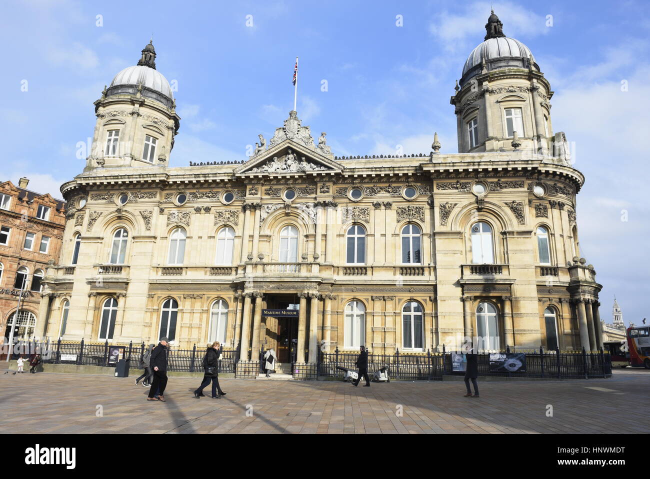 Lo scafo Maritime Museum è un museo di Kingston upon Hull, , Yorkshire, Inghilterra, Regno Unito, che esplora il patrimonio marittimo della città e del suo environ Foto Stock