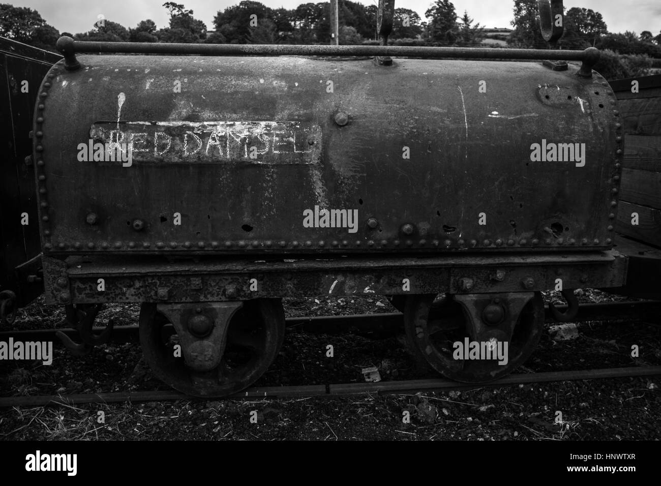 Patrimonio i treni a vapore Foto Stock