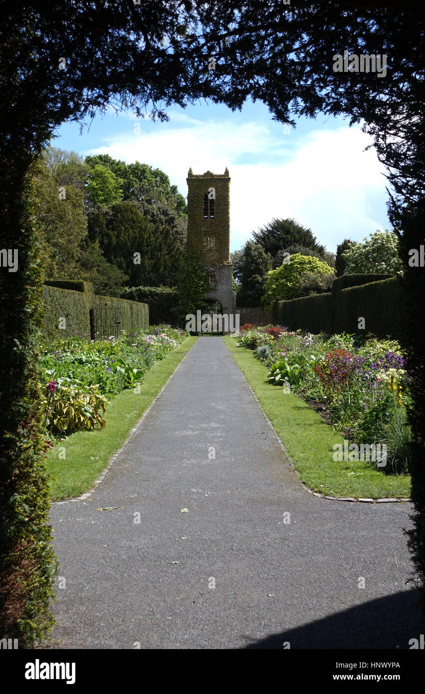 La St Anne's Park è un parco pubblico nella città di Dublino, Irlanda, Clontarf Foto Stock