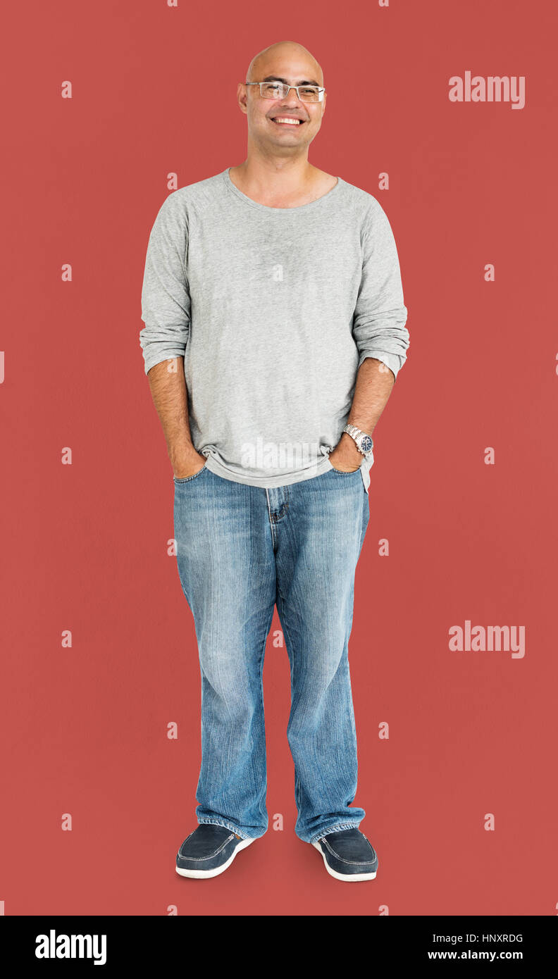 Studio ritratti Persone gara Foto Stock