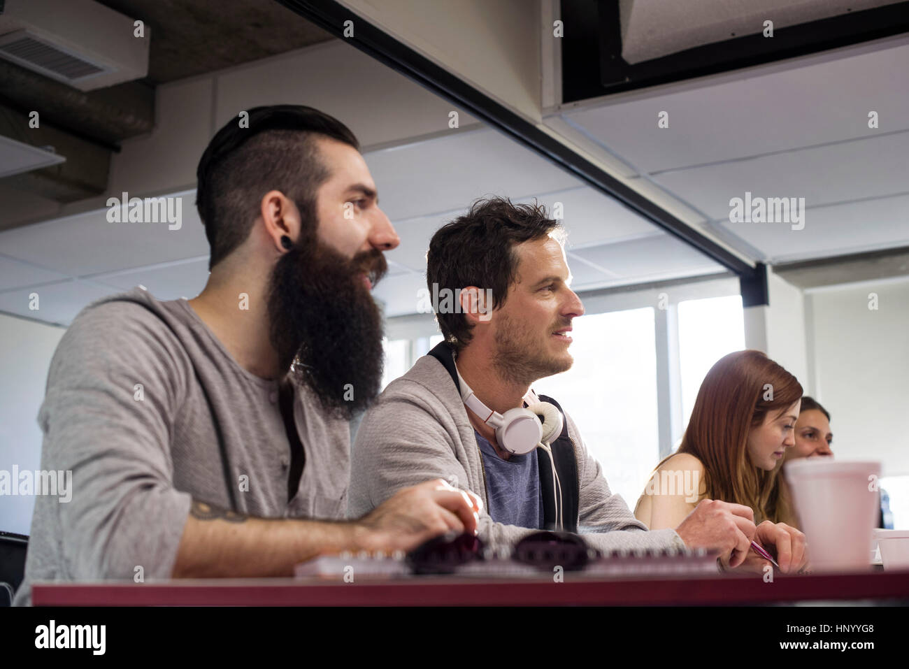 Sale riunioni Ufficio Foto Stock