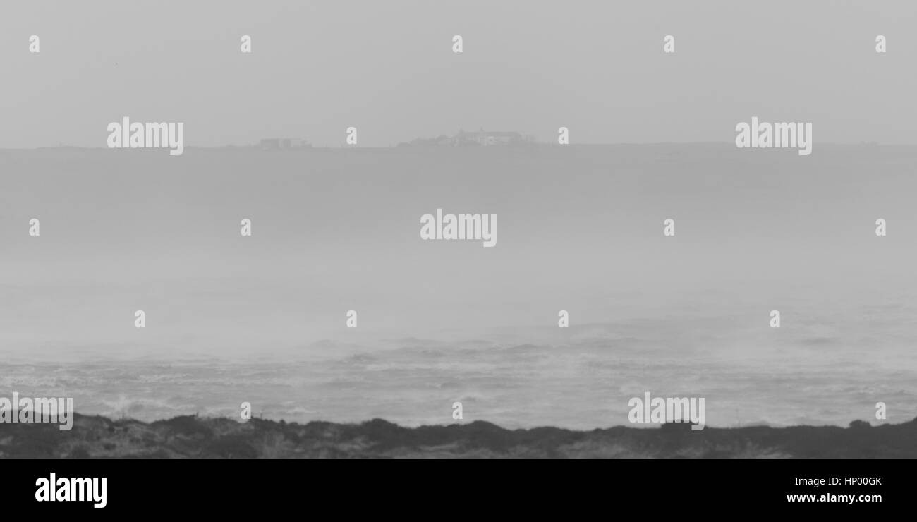 Maltempo sulle isole di Orkney Foto Stock