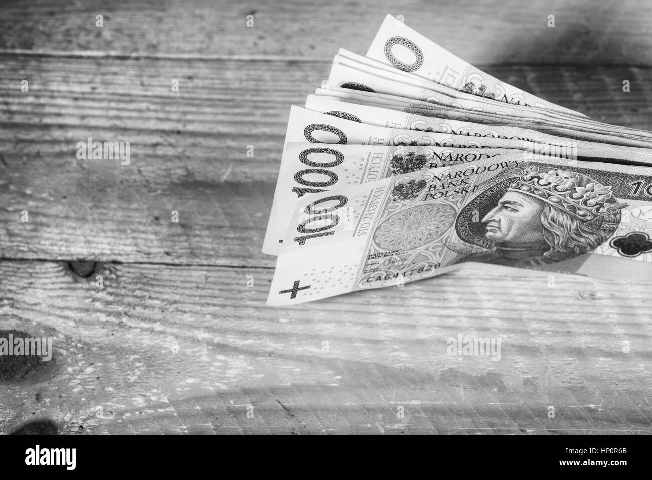 Zloty polacco Foto Stock