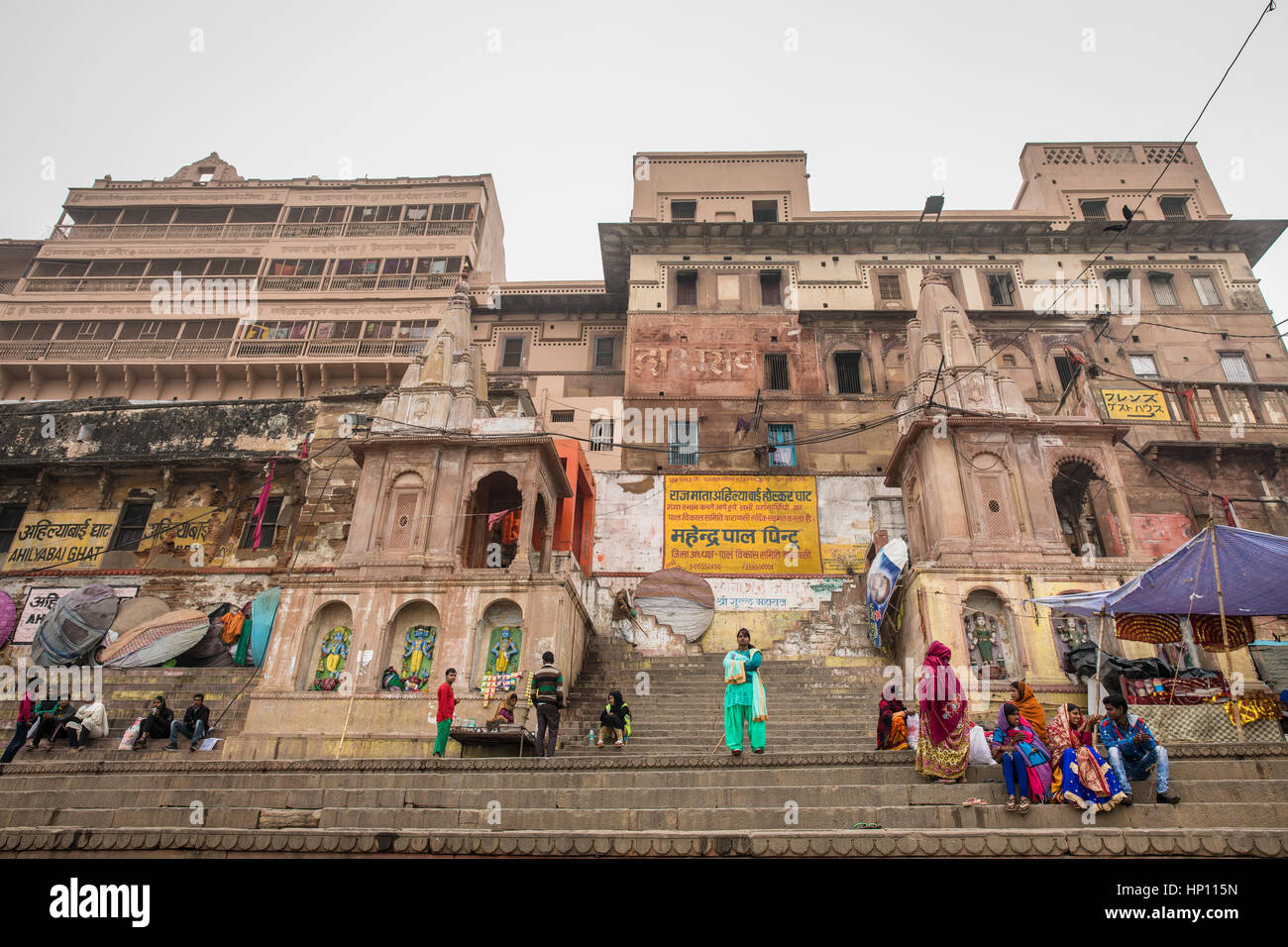 02/02/2017. Varanasi (India). Qui la didascalia Photo credit: Rob Pinney Foto Stock