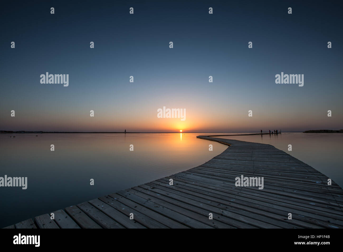 Febbraio 9, 2017 - Cina - Inner Mongolia, Cina-Febbraio 9 2017: (solo uso editoriale. Cina fuori) ..Il lago Juyan,chiamato anche come "Lago wan', è un ben noto entroterra del lago in Alxa, nel nord della Cina di Mongolia Interna Regione Autonoma, 9 febbraio 2017. (Credito Immagine: © SIPA Asia via ZUMA filo) Foto Stock