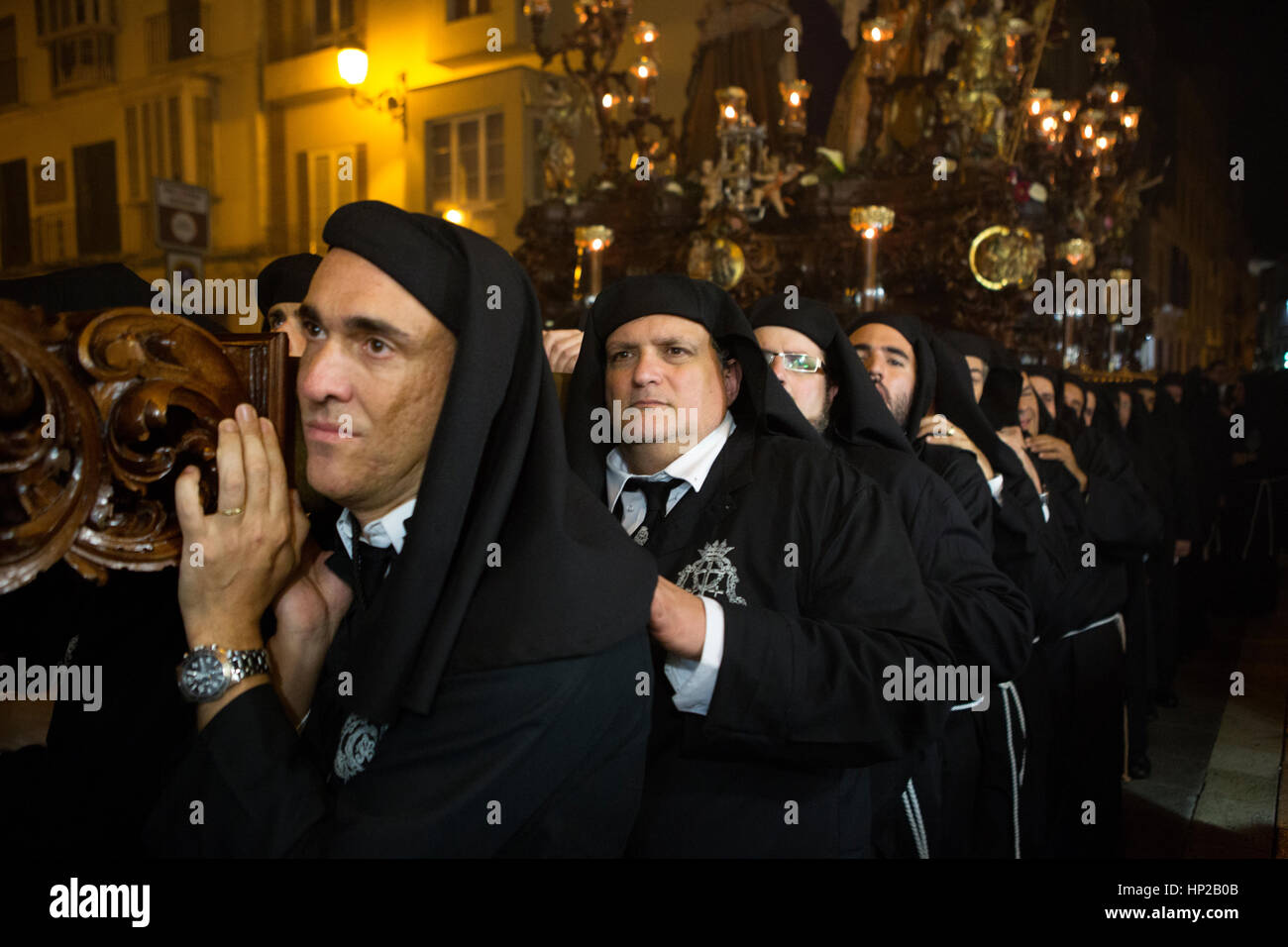 Semana Santa, la processione di Pasqua Foto Stock