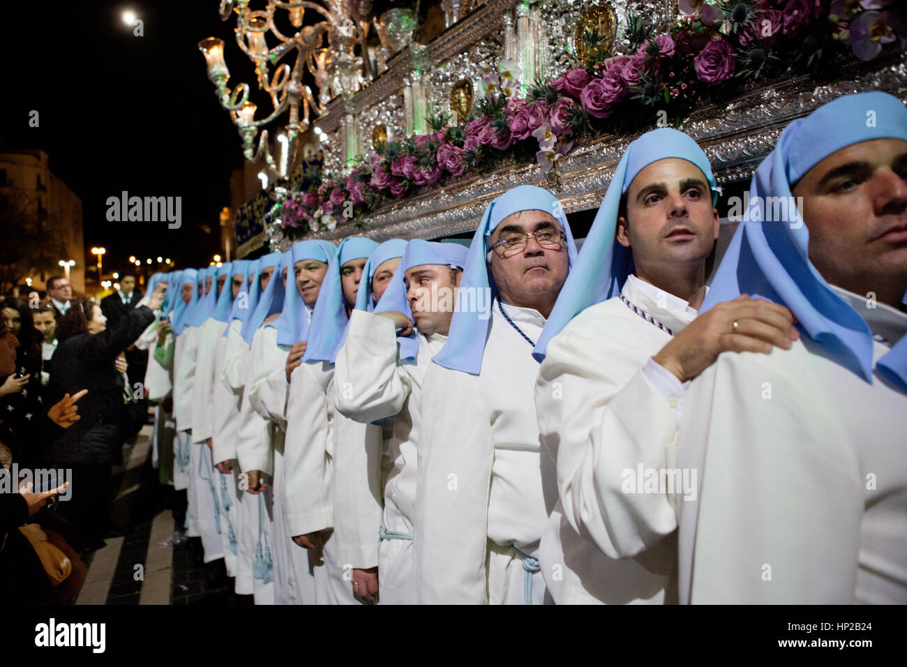 Semana Santa, la processione di Pasqua Foto Stock