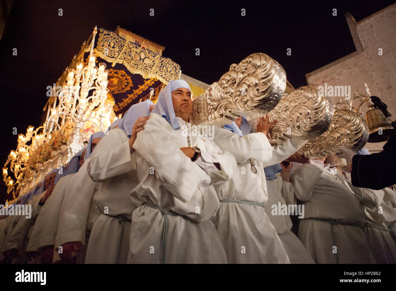 Semana Santa, la processione di Pasqua Foto Stock