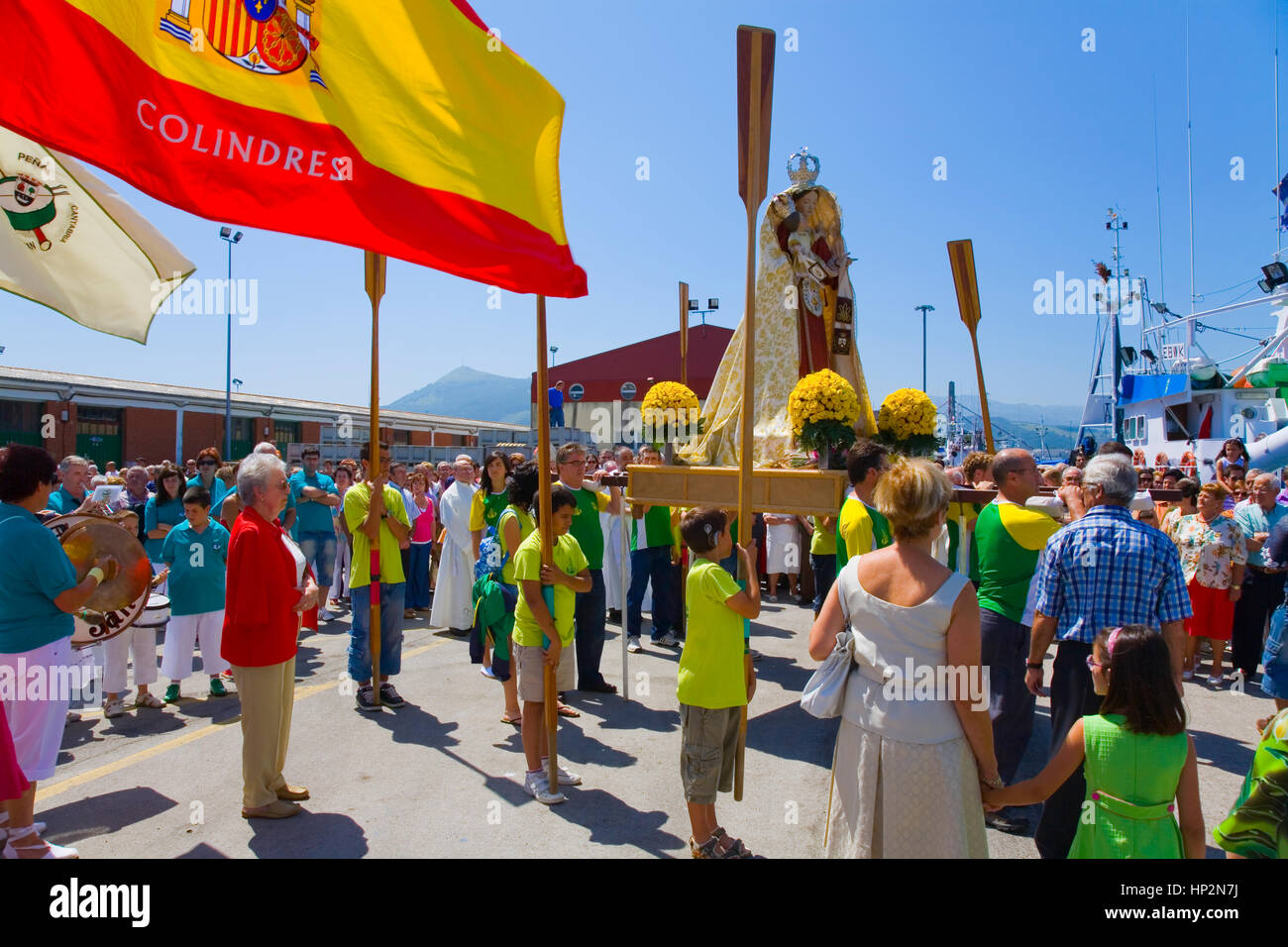 Virgen del carmen immagini e fotografie stock ad alta risoluzione - Alamy