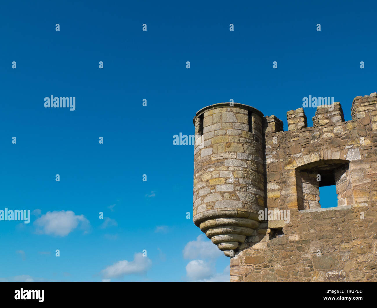 Torretta del castello Foto Stock
