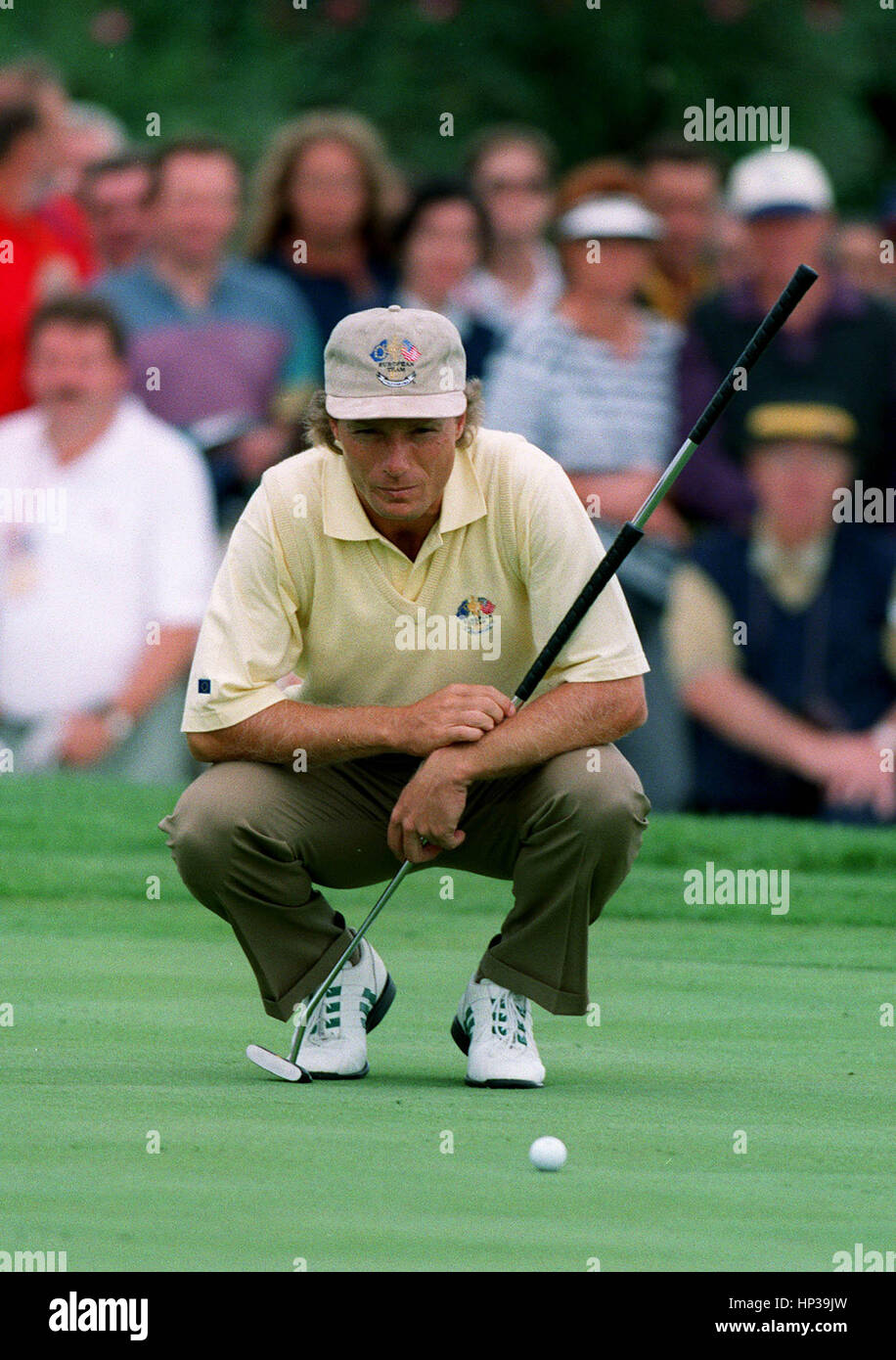 BERNHARD LANGER RYDER CUP VALDERRAMA SPAGNA 28 Settembre 1997 Foto Stock