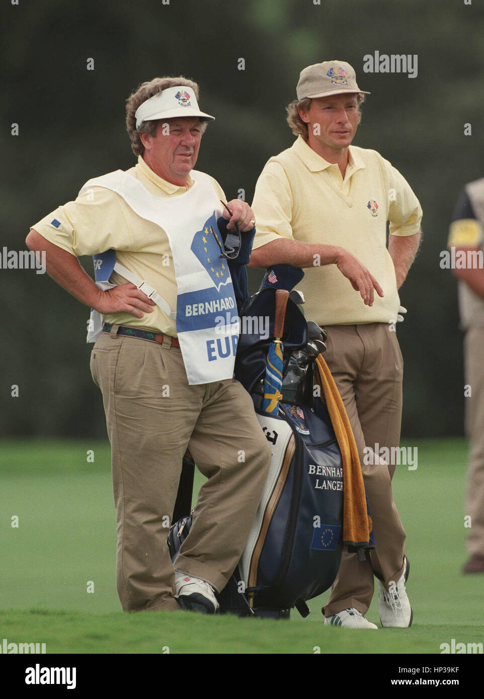 BERNHARD LANGER RYDER CUP VALDERRAMA SPAGNA 28 Settembre 1997 Foto Stock