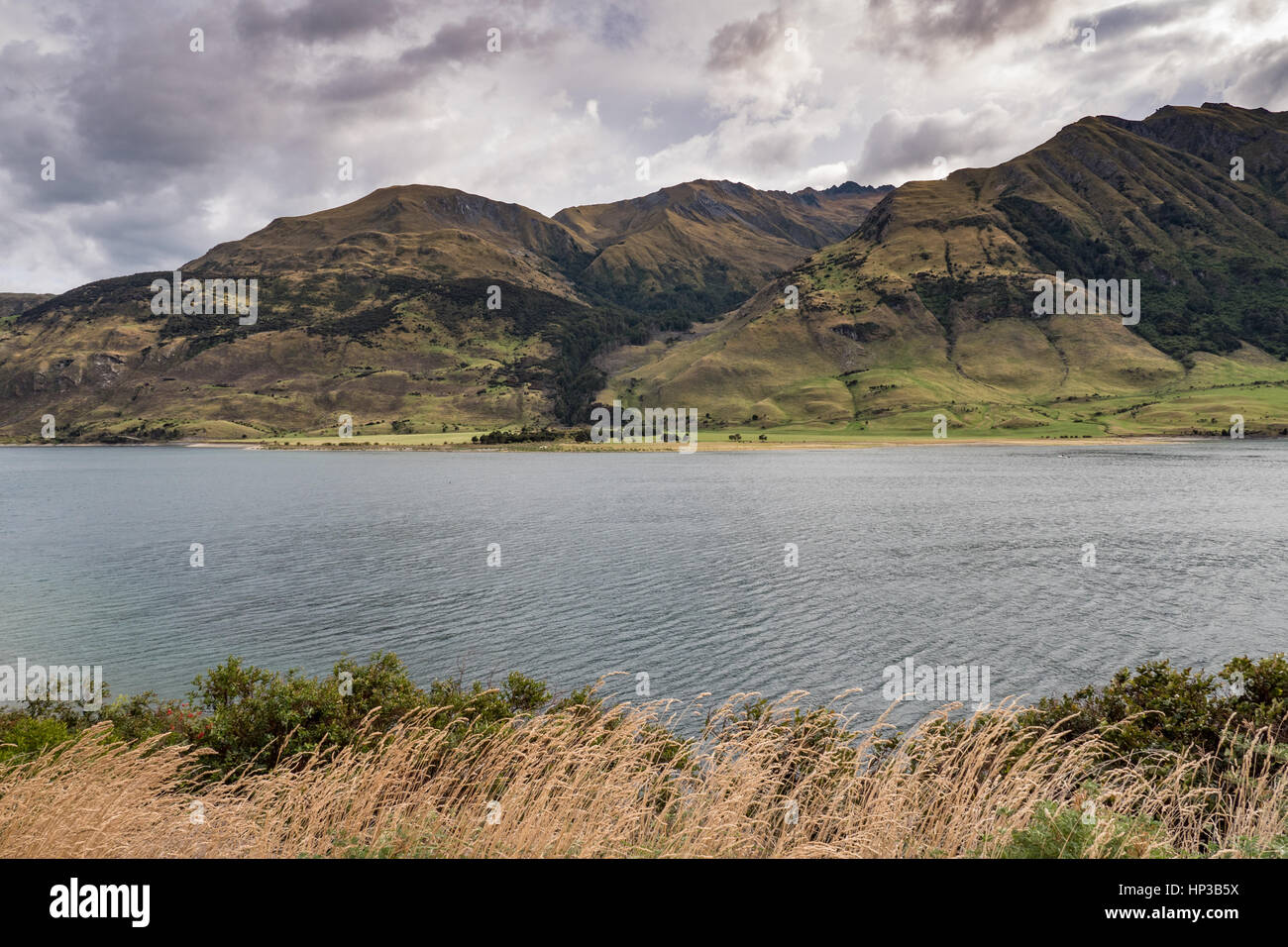 Lago Hawae, Regione di Otago, South Island, in Nuova Zelanda. Foto Stock