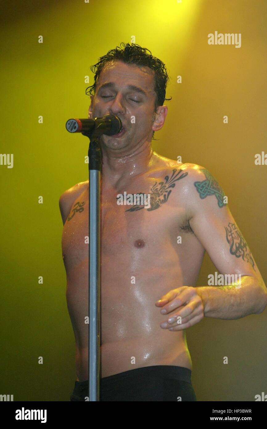 Dave Gahan, Depeche Mode Foto Stock