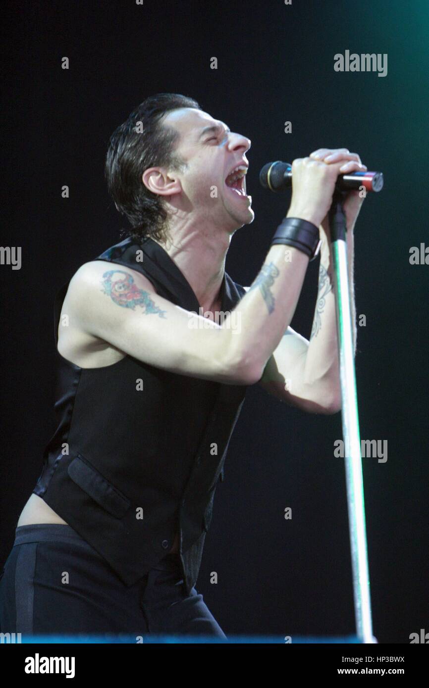 Dave Gahan, Depeche Mode Foto Stock