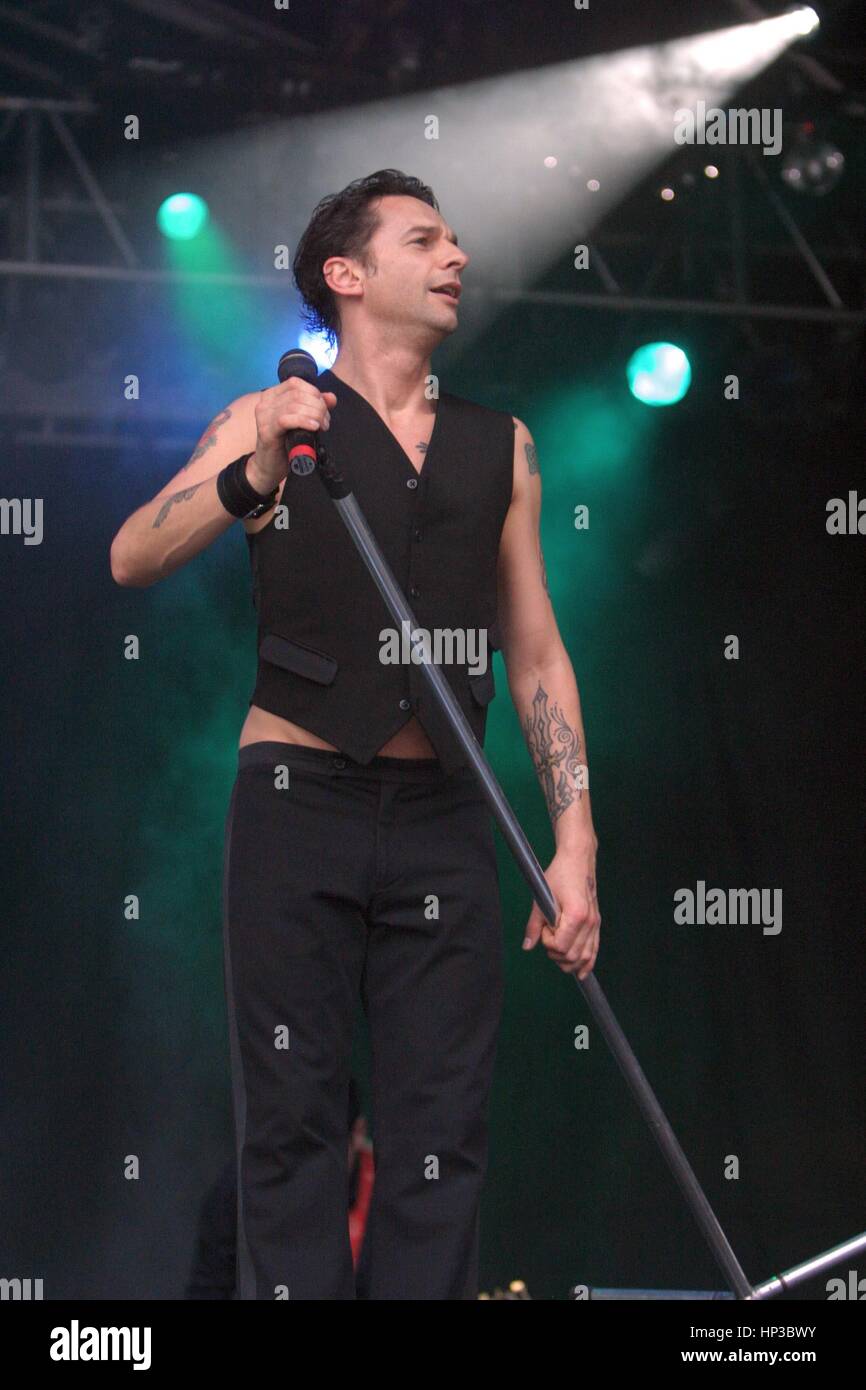 Dave Gahan, Depeche Mode Foto Stock
