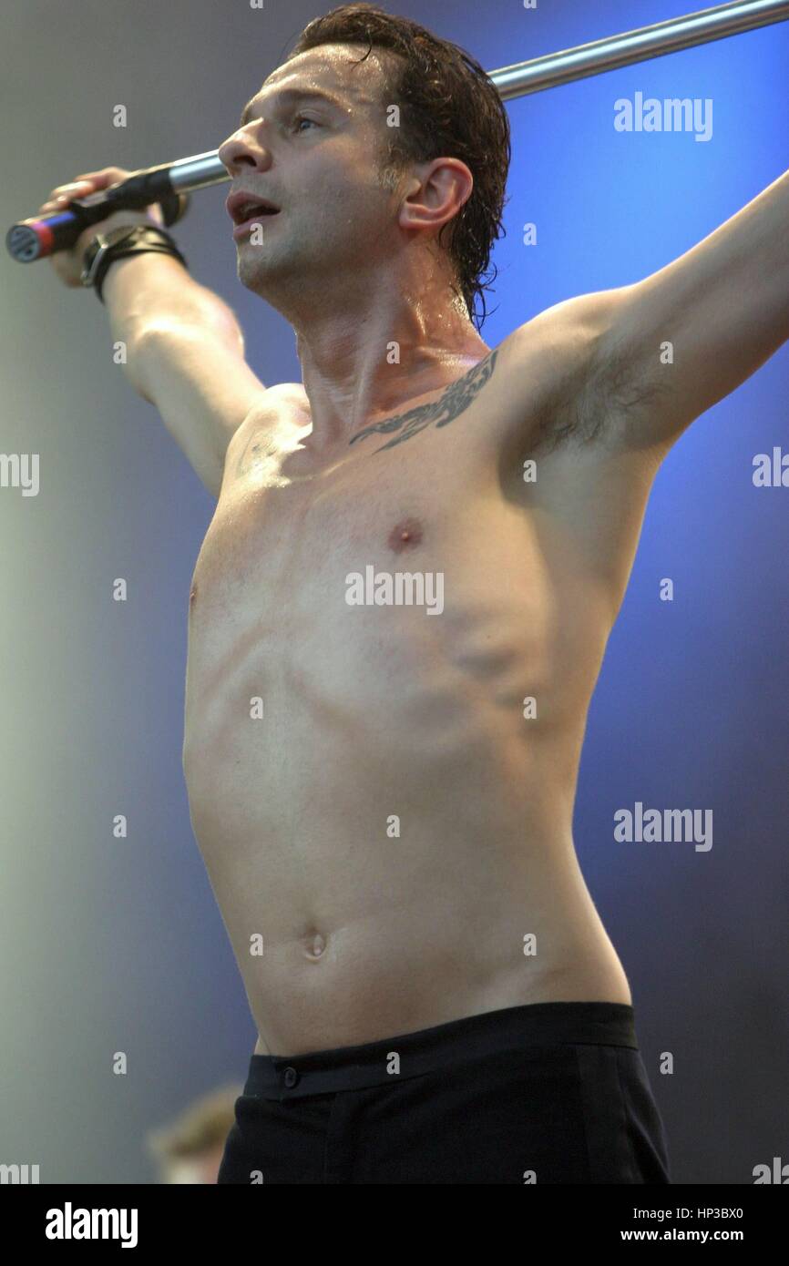 Dave Gahan, Depeche Mode Foto Stock