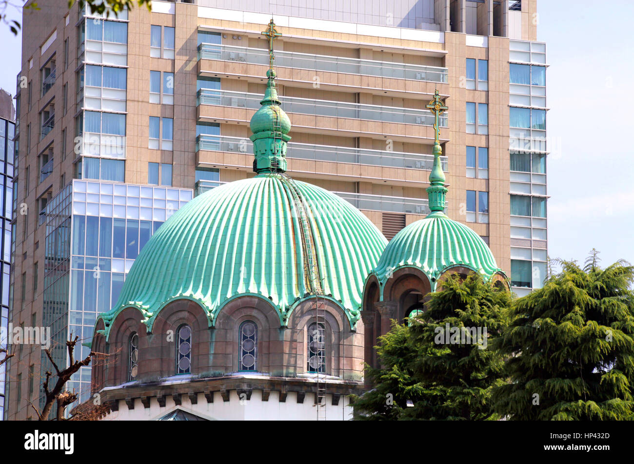 Nikorai-do la Cattedrale della Santa Resurrezione in Chiyoda Tokyo Giappone Foto Stock